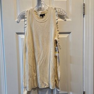 1. State Cream Sleeveless Sweater